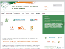 Tablet Screenshot of africa-rising.net