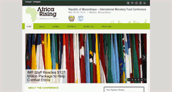 Desktop Screenshot of africa-rising.org